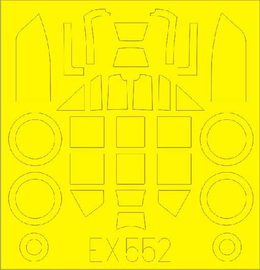 Eduard EX552 Bf 109G-6 1/48