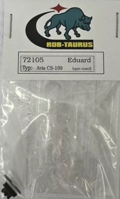 Rob Taurus RBT-72105 Vacu Canopy Avia CS-199 open-closed (EDU) 1/72