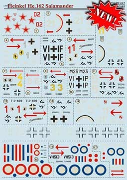 Print Scale 72-247 He.162 Salamander 1/72