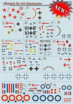 Print Scale 72-247 He.162 Salamander 1/72