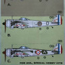 Kora Model NDT72043 Ki-43 Oscar French AF - Indochina Pt.2 декали декали 1/72