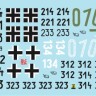 Star Decals 35-C1334 Pz.Kpfw.VI Tiger I sPzAbt 502 # 2.Initial / Early / Mid production Tigers 1943-44 1/35