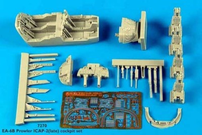 Aires 7270 EA-6B Prowler ICAP-2(late) cockpit set 1/72