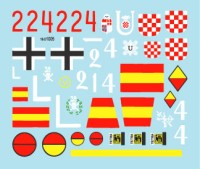 Star Decals 16-D1005 Pz.Kpfw.I Ausf.A Pz.Abt z.b.V. 40 in Norway, Croatia / Ustashi tank unit, and Nationalist Tank Group and Spanish Foreign Legion in the Spanish Civil War 1/16