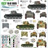 Star Decals 16-D1005 Pz.Kpfw.I Ausf.A Pz.Abt z.b.V. 40 in Norway, Croatia / Ustashi tank unit, and Nationalist Tank Group and Spanish Foreign Legion in the Spanish Civil War 1/16