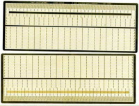Tom's Modelworks 3583 Premium 3-bar rails (both sides relief etched) 1/350