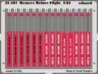 Eduard 32501 Remove Before Flight