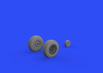 Eduard 648512 BRASSIN 1/48 P-51D wheels rhomboid treat (EDU)