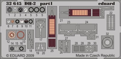 Eduard 32645 DH-2 ROD