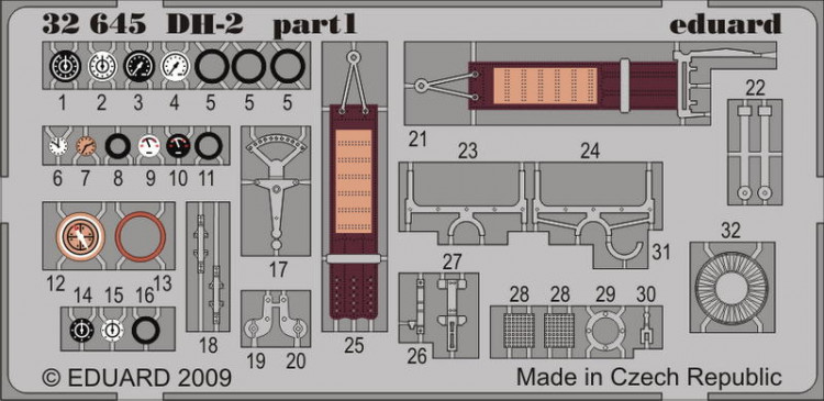 Eduard 32645 DH-2 ROD