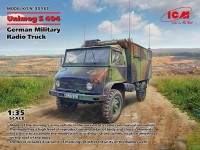 ICM 35137 UNIMOG S404 German Military Radio Truck 1/35
