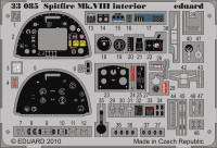 Eduard 33085 Spitfire Mk.VIII interior S.A. 1/32