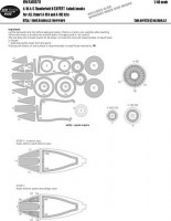New Ware NWA-M0679 1/48 Mask A-10 A/C Thunderbolt II EXPERT (ITALERI)