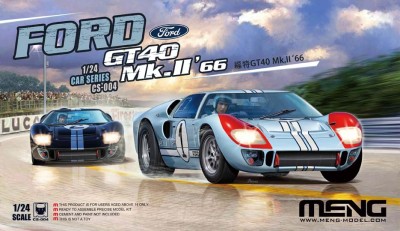 Meng Model CS-004 Ford GT40 Mk.II ’66 1/24