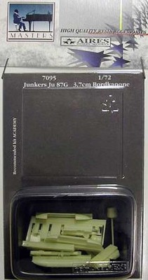 Aires 7095 Ju 87G 2 x 3,7 cm Bordkanone pods 1/72