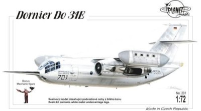 Planet Models PLT201 Dornier Do 31E 1/72
