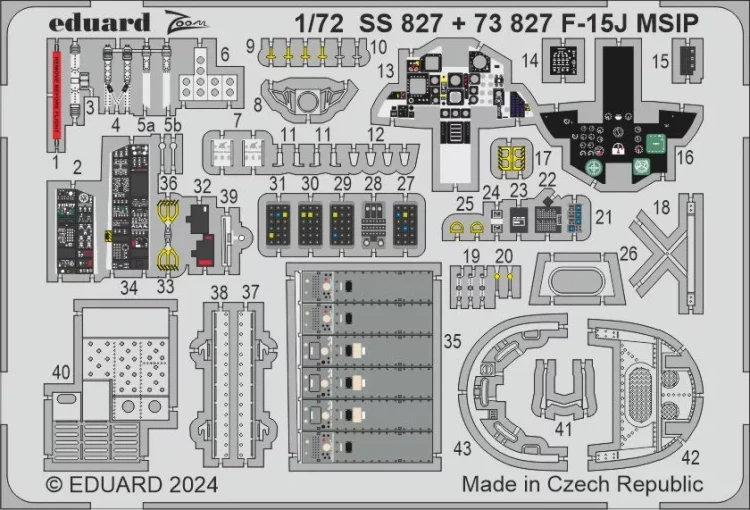Eduard SS827 F-15J MSIP (FINEM.) 1/72