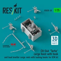 Reskit U35038 CH-54A Tarhe cargo hoist w/ hook&cargo reels 1/35