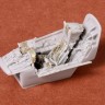 SBS model 48051 Mirage V - cockpit set (KIN) 1/48