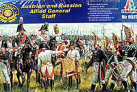 Italeri 6037 Солдаты Russian General Staff Napoleonic Wars 1/72