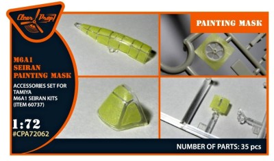 Clear Prop CPA72062 SEIRAN M6A1 Painting Mask (TAM 60737) 1/72