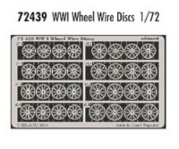 Eduard 72439 WWI Wheel Wire Discs 1/72 (распродажа)