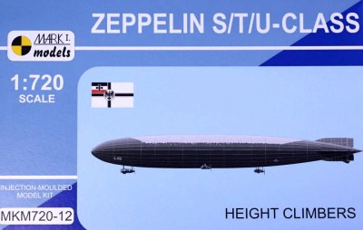 Mark 1 Models MKM-72012 Zeppelin S/T/U-Class 'Height Climbers' 1/720