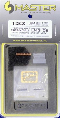 Master AM-32-102 1/32 Spandau LMG 08 w/ cooling jacket ver.1