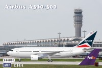 AMP 144009 Airbus A310-300 Pratt & Whitney Delta Air Lines & Fed Ex 1/144