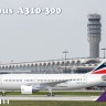AMP 144009 Airbus A310-300 Pratt & Whitney Delta Air Lines & Fed Ex 1/144
