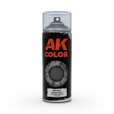 AK Interactive AK-01027 AK Interactive Панцергрей (Dunkelgrau), спрей, 150 мл