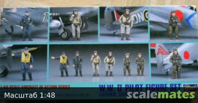 Hasegawa 36007/36107 Фигуры пилотов WWII German Pilot Figures Hasegawa X48-09 /X48-7 (HASEGAWA) 1/48