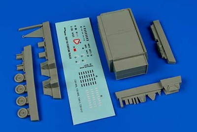 Aerobonus 720011 USAF F-2A flightline maintenance shop trailer 1/72
