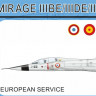 Mark 1 Models MKM-144.132 Mirage IIIBE/IIIDE/IIIDS/5BD (4x camo) 1/144