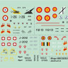 Mark 1 Models MKM-144.132 Mirage IIIBE/IIIDE/IIIDS/5BD (4x camo) 1/144