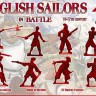 Red Box 72082 English sailors in battle, 16-17th century 1/72