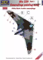 Lf Model M72156 Mask Ho 229 1930s style camouflage painting 1/72