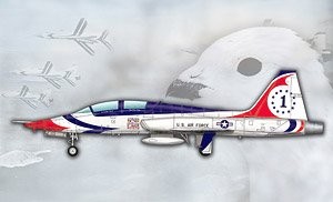 Trumpeter 05809 T-38A Talon `Thunderbirds` 1/48