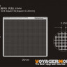 Voyager Model TE085 MESH 4X4 Square B (Square 0.35mm)