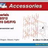 AML AMLA72095 Bf 110 D/E/F/G w/ Radar aerials FuG 202/212 1/72