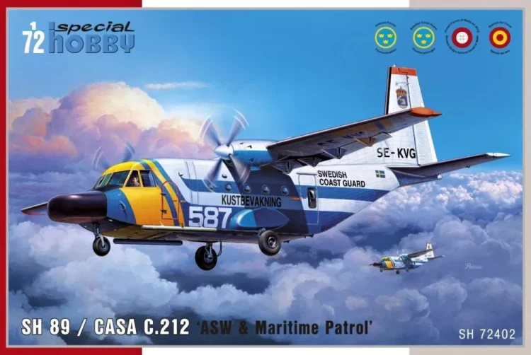 Special Hobby SH72402 SH 89/CASA C.212 'ASW & Maritime Patrol' 1/72