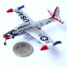 Miniwing MINI082 Republic F-84G Thunderjet (Thunderbirds Display Team) 1/144