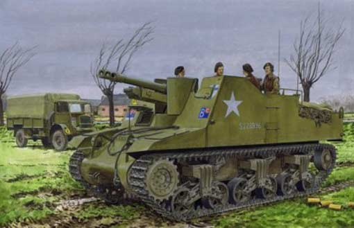 Dragon 6793 1/35 Canadian Army Sexton II with CDP track