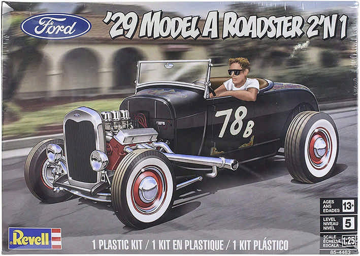 Revell 14463 Автомобиль '29 Ford Model A Roadster 1/25