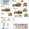 Star Decals 35-C1396 Frundsberg # 1 10 SS-Panzer Division Sd.Kfz.250 'ALT' versions Sd.Kfz.250/1, Sd.Kfz.250/3, Sd.Kfz.250/9 1/35