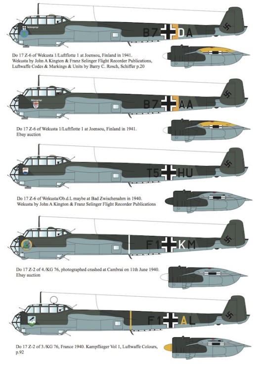 Aims AIMS72D028 Dornier Do-17Z-1/Do-17-2/Do-17-3/Do-17-6 1/72