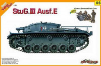 Dragon 9106 StuG III Ausf. E + германский экипаж штурмового орудия (1940–45) 1/35