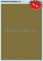 Print Scale 018-camo Wehrmacht сamouflage Part 1 Wet decal 1/35