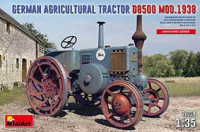 Miniart 38024 1/35 German Agricultural Tractor D8500 Mod.1938