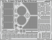 Eduard 36324 Pz.Kpfw. VI Ausf. B Tiger II Weekend upgrade set 1/35